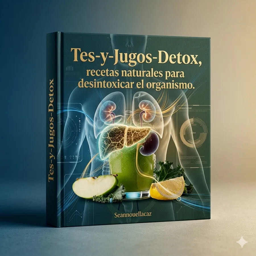 Portada del libro Tés y Jugos Detox