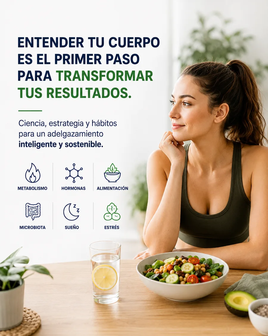 Entender tu cuerpo es el primer paso para transformar tus resultados